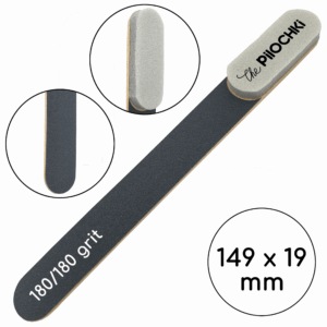 Одноразовый набор, пилочка + баф, 180/180 грит, 25 шт